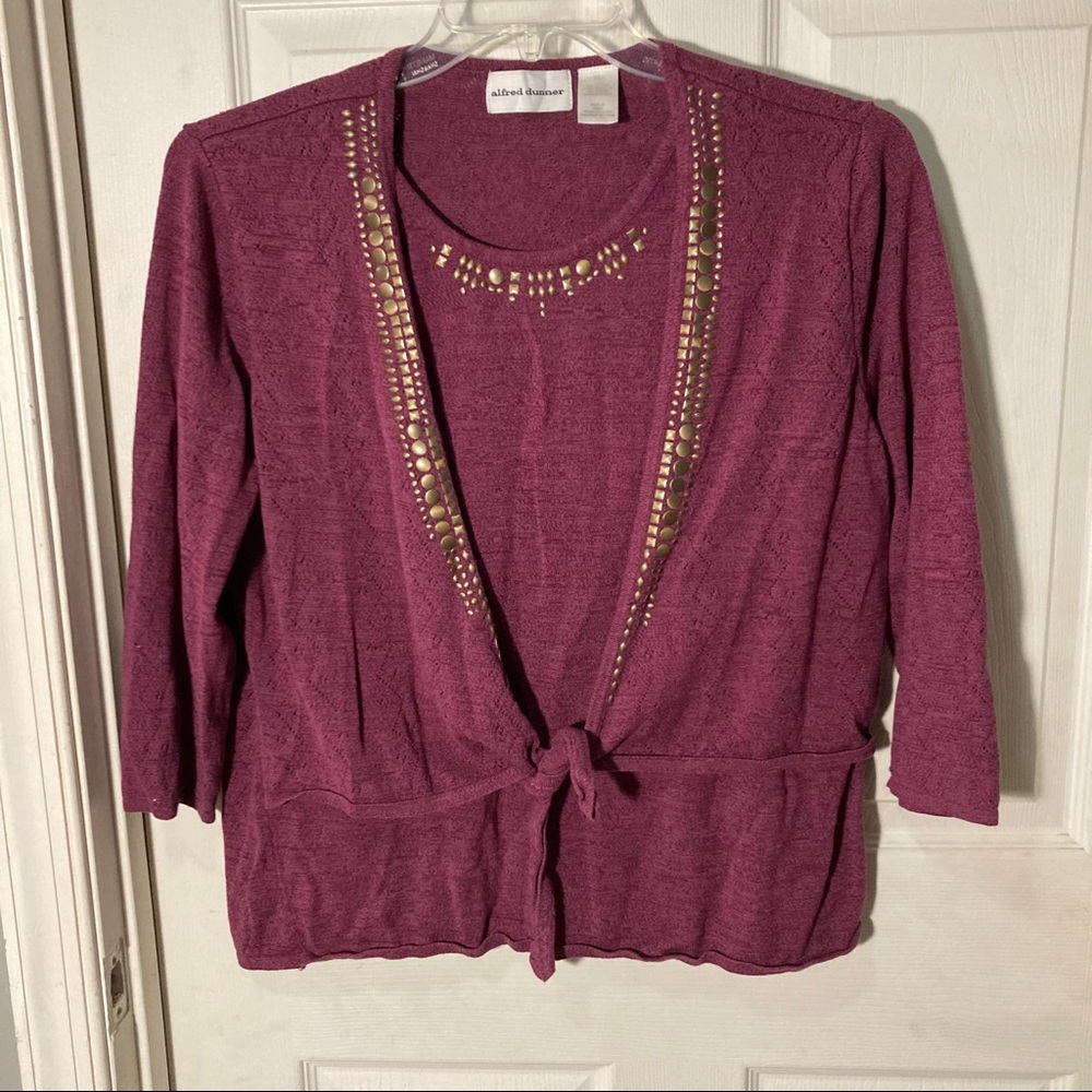 Alfred dunner, shirt, size XL